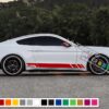 Sport Decal Sticker Vinyl Side Racing Stripes Ford Mustang