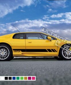 Sticker Vinyl Door Stripes For Lotus Esprit GT3 Decal Racing Turbo