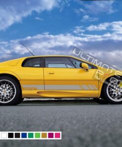 Sticker Vinyl Door Stripes For Lotus Esprit GT3 Decal Racing Turbo