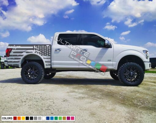 Decal Stripes Body Kit Ford F150 F-250 F-100 American Flag