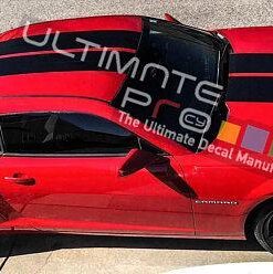 Decal Vinyl Body Racing Stripe Kit Compatible with Chevrolet Camaro
