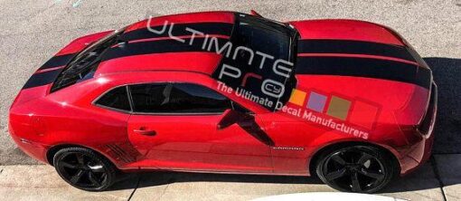 Decal Vinyl Body Racing Stripe Kit Compatible with Chevrolet Camaro