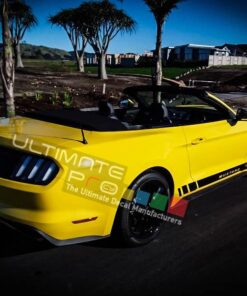 Sport Decal Vinyl Side Racing Stripes Compatible with Ford Mustang