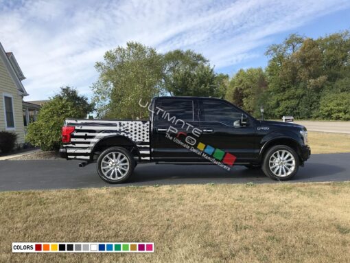 Decal Stripes Body Kit Ford F150 F-250 F-100 American Flag