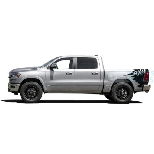 4X4 Off Road Sticker Bed Decals Graphics Vinyl For Dodge Ram Crew Cab 1500 Side Door Sticker