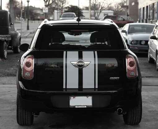 Full Stripe Decal Sticker Graphic Compatible with Mini Countryman 2000-Present