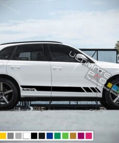 Decal Sticker Vinyl Side Sport Stripe Kit Compatible with Audi Q5