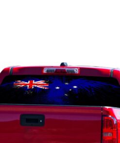 Flag Australia Perforated for Chevrolet Colorado decal 2015 - Present