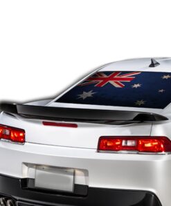 Australia Flag Perforated for Chevrolet Camaro decal 2015 - Present