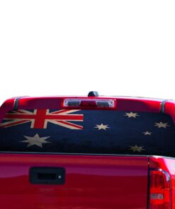 Australia Flag Perforated for Chevrolet Colorado decal 2015 - Present