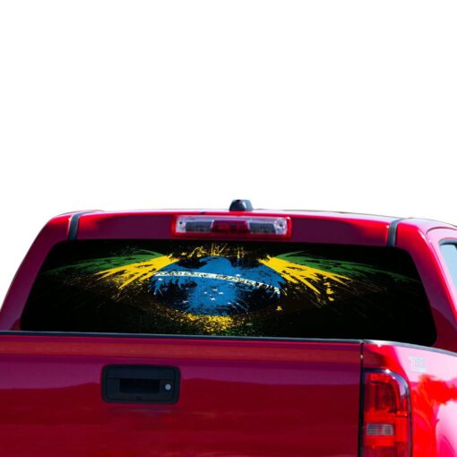 Brazil Eagle Perforated for Chevrolet Colorado decal 2015 - Present