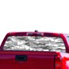 Camo White Perforated for Chevrolet Colorado decal 2015 - Present