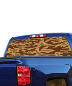 Army Perforated for Chevrolet Silverado decal 2015 - Present