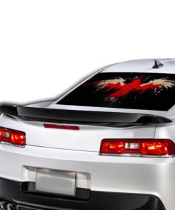 Canada Eagle Perforated for Chevrolet Camaro decal 2015 - Present