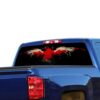 Eagle Canada Flag Perforated for Chevrolet Silverado decal 2015 - Present