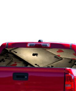 Play Cards Perforated for Chevrolet Colorado decal 2015 - Present