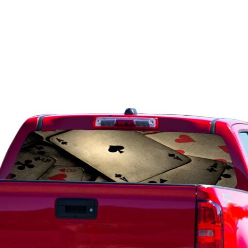 Play Cards Perforated for Chevrolet Colorado decal 2015 - Present