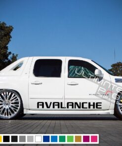 Vinyl Decal Sticker Graphic Chevrolet Avalanche