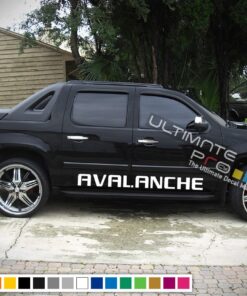 Vinyl Decal Sticker Graphic Chevrolet Avalanche