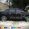 Vinyl Decal Sticker Graphic Chevrolet Avalanche