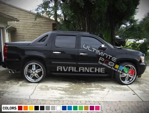 Vinyl Decal Sticker Graphic Chevrolet Avalanche