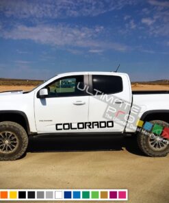 Decal Sticker Vinyl Kit Compatible with Chevrolet Colorado 2012-2017