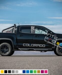 Decal Sticker Vinyl Kit Compatible with Chevrolet Colorado 2012-2017