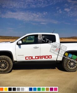 Decal Sticker Vinyl Kit Compatible with Chevrolet Colorado 2012-2017