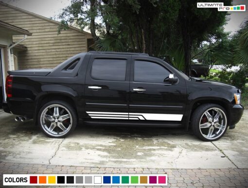 Sticker, vinyl design for Chevrolet Avalanche decal 2015 - Present