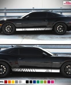 Side door stripes, vinyl design for Chevrolet Camaro decal 2006 - Present