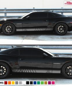 Side door stripes, vinyl design for Chevrolet Camaro decal 2006 - Present