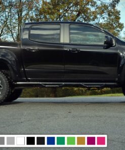 Side Bed decal, vinyl design for Chevrolet Colorado decal 2012 - Present