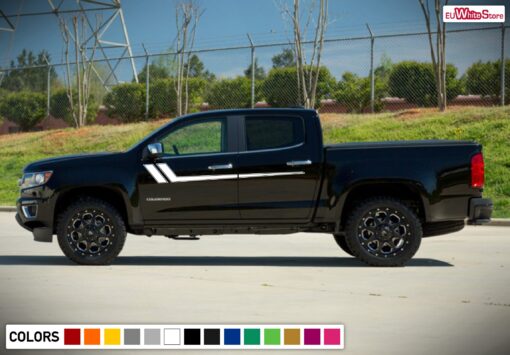 Side door design for Chevrolet Colorado decal 2015 - Present