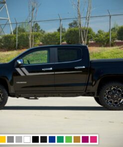 Side door design for Chevrolet Colorado decal 2015 - Present