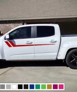 Side door design for Chevrolet Colorado decal 2015 - Present