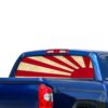 Japan Sun Perforated for Toyota Tundra decal 2007 - Present