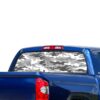 White Army Perforated for Toyota Tundra decal 2007 - Present