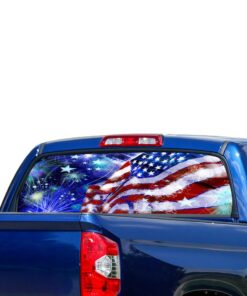 USA Stars Perforated for Toyota Tundra decal 2007 - Present