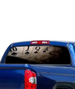 Play Cart Perforated for Toyota Tundra decal 2007 - Present