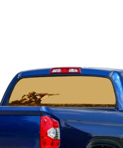 Army Sniper Perforated for Toyota Tundra decal 2007 - Present