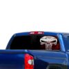 Punisher Skull Perforated for Toyota Tundra decal 2007 - Present