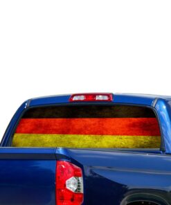 Germany Flag Perforated for Toyota Tundra decal 2007 - Present
