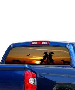 Wild west Perforated for Toyota Tundra decal 2007 - Present