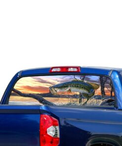 Fishing Perforated for Toyota Tundra decal 2007 - Present