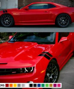 Fender sticker, vinyl design for Chevrolet Camaro decal 2012 - Present