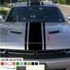 Decal Sticker Front to Back Stripe For Dodge Challenger 2008 - Present