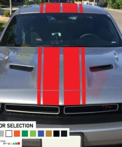 Decal Sticker Stripe Full Body Kit For Dodge Challenger 2008 - Present