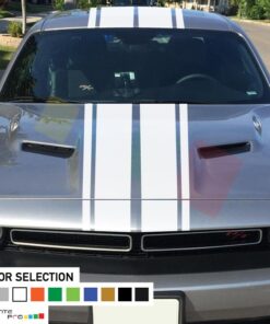 Decal Sticker Stripe Full Body Kit For Dodge Challenger 2008 - Present