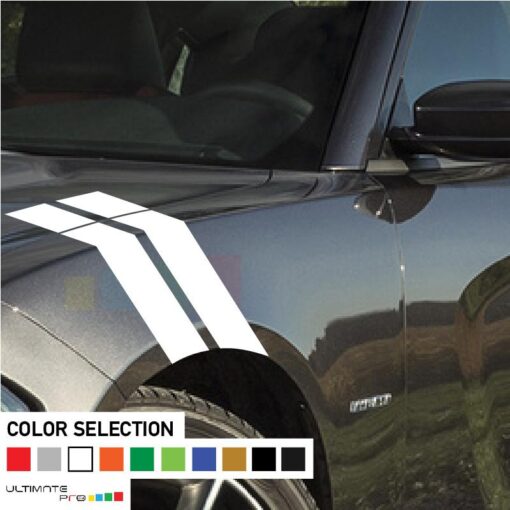 Fender Kit Sticker Decal Vinyl For Dodge Charger 2011 - Present