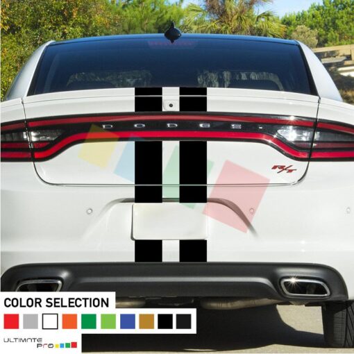 Full Stripes Decal Vinyl Kit For Dodge Charger SRT 2011 - Present